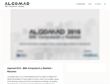 Tablet Screenshot of algomad.org